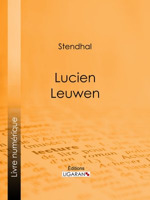 cover image of Lucien Leuwen